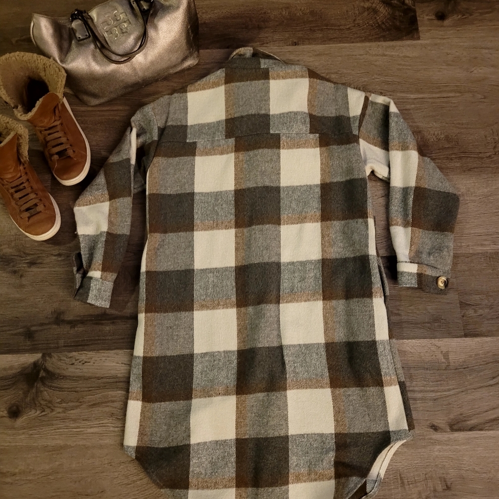 Plaid Shacket - Picture 3 of 8